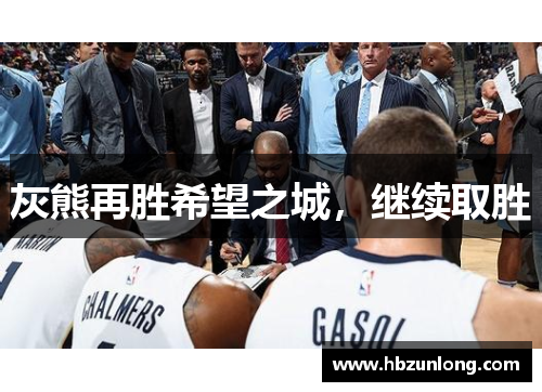 灰熊再胜希望之城，继续取胜